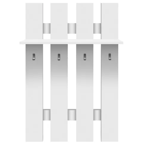 Biały wieszak ścienny 80cm Ontario 21X