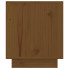 Drewniana szafka nocna z półkami miodowy brąz Juni