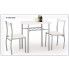 Szczegółowe zdjęcie nr 5 produktu Stół z krzesłami Twiner - biały