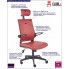 Fotografia Fotel obrotowy Roftel - czerwony  z kategorii Fotele obrotowe