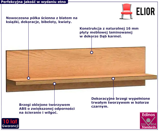 wisząca półka ścienna Labix 11X