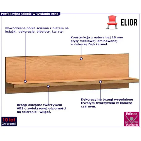 Półka wisząca Fuerte 11X