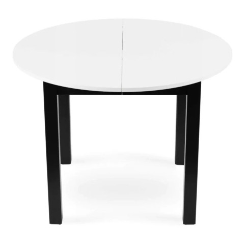 Biało czarny stół