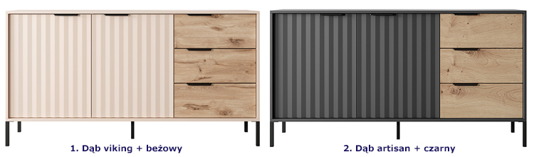 Kolory komody Alto 4X