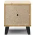 Skandynawska szafka nocna na nóżkach dąb artisan Nomari 3X