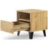 Szafka nocna na nóżkach dąb artisan Nomari 3X