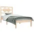 Naturalne sosnowe łóżko 90x200 Satori 3X