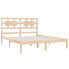 Naturalne drewniane łóżko 120x200 Satori 4X