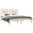 Łóżko z naturalnego drewna sosnowego 120x200 - Satori 4X