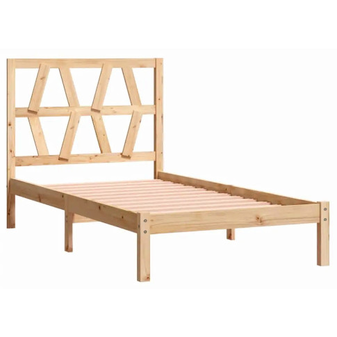 Naturalne drewniane łóżko 90x200 Yoko 3X