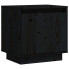 Czarna szafka nocna drewniana Vefo