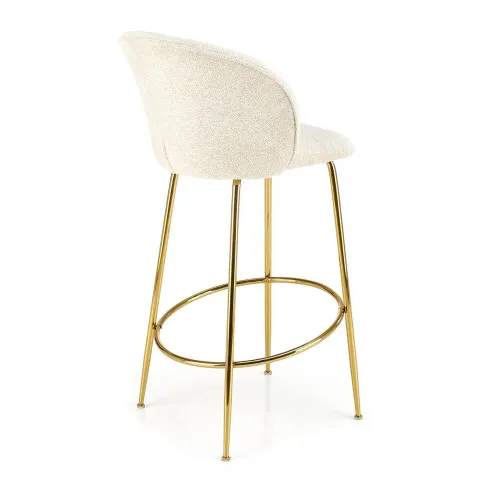 Kremowy nowoczesny hoker Davero