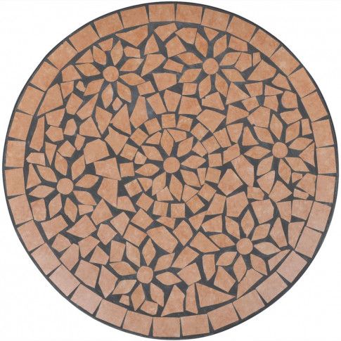 Szczegółowe zdjęcie nr 4 produktu Zestaw mebli ogrodowych Karen - brązowy