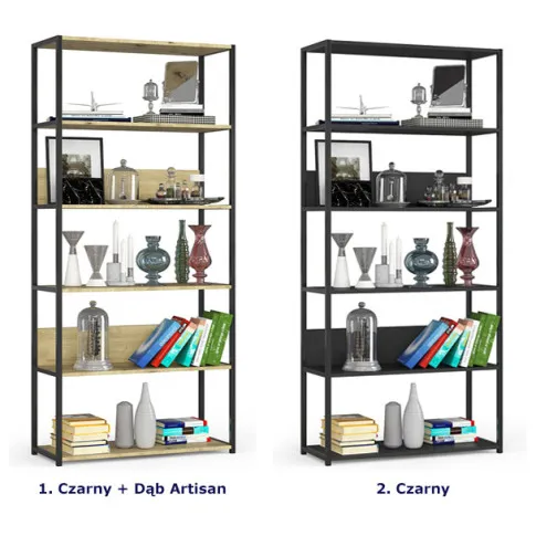 Kolory industrialnego regału Svein 6X