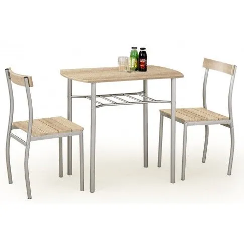 Zdjęcie produktu Stół z krzesłami dąb sonoma - Twiner.