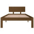 Sosnowe brązowe łóżko 90x200 Iringa 3X