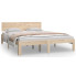 Dwuosobowe łóżko sosnowe 140x200 - Iringa 5X