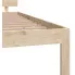 rama i stelaż naturalnego sosnowego łóżka Iringa 5X