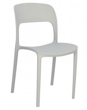 Krzesło Deliot 2X - szare w sklepie Edinos.pl