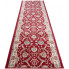 Czerwony rustykalny chodnik dywanowy na metry Celanto 3X