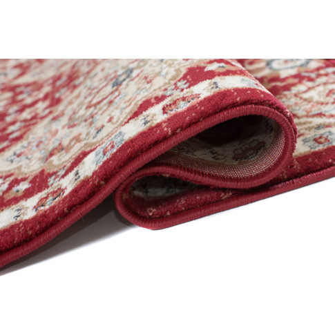 Czerwony wzorzysty chodnik dywanowy vintage Celanto 4X
