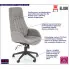 Szary nowoczesny fotel obrotowy Vespos