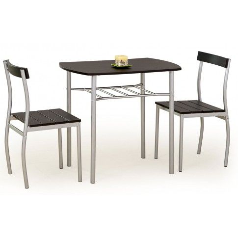 Zdjęcie produktu Stół z krzesłami Twiner - wenge.