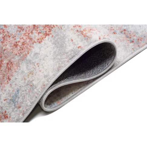 Szaro łososiowy chodnik dywanowy do przedpokoju Evato 10X