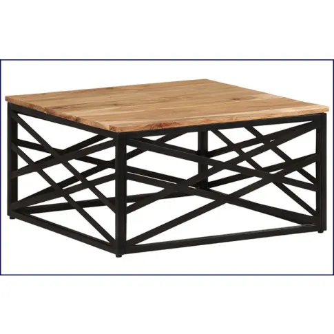 Stolik kawowy z drewna akacjowego Valgart