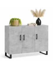 Industrialna komoda na nóżkach beton - Molti w sklepie Edinos.pl