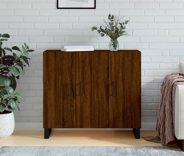 Komoda do salonu w kolorze brązowego dębu Malta