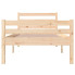 Łóżko drewniane naturalne Aviles 3X