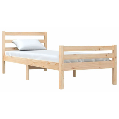 Sosnowe naturalne łóżko 90x200 Aviles 3X