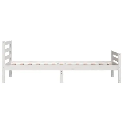 Białe łóżko Aviles