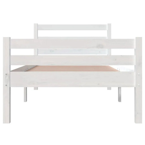 Łóżko drewniane białe Aviles 3X