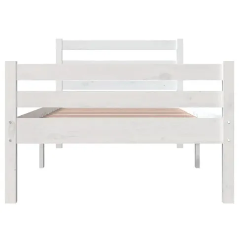 Łóżko drewniane białe Aviles 3X