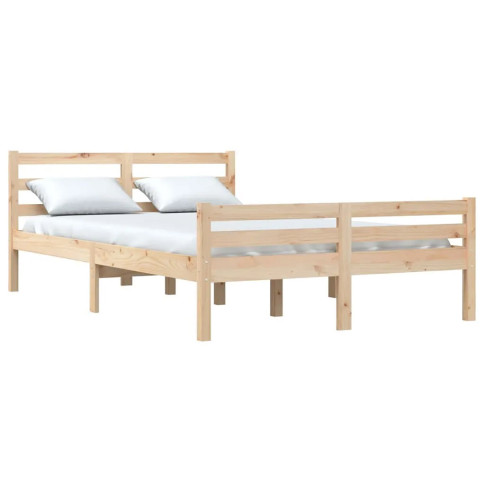 Sosnowe naturalne łóżko 120x200 Aviles 4X