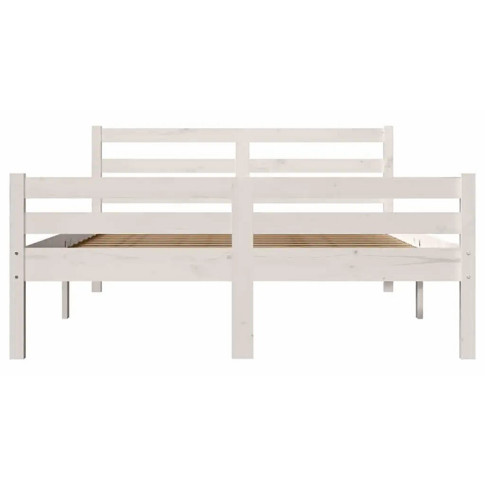 Łóżko drewniane białe Aviles