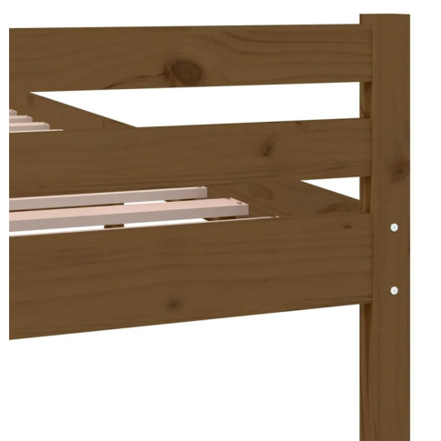 zagłówek brązowego drewnianego łóżka Aviles