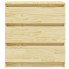 Komoda z litego drewna sosnowego 3 szuflady Lixi