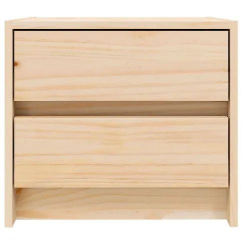 Szafka nocna z litego drewna sosnowego Cefo