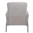 Szary fotel do salonu Alfo