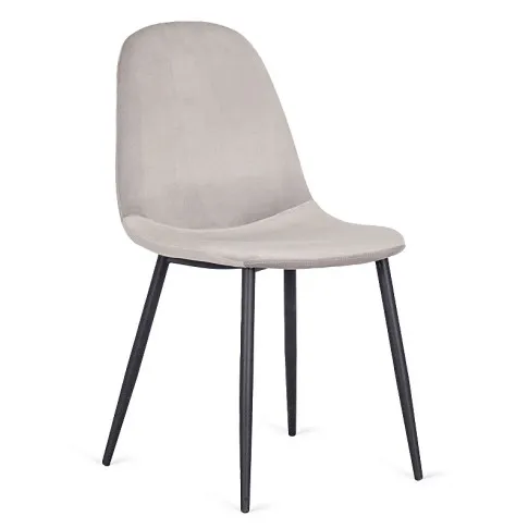 Beżowe krzesło nowoczesne Heso