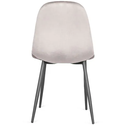 Beżowe tapicerowane krzesło Heso