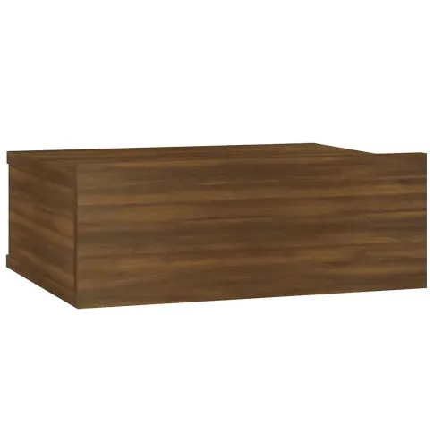 Brązowa wisząca szafka nocna Umeno