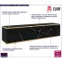 Nowoczesna szafka rtv marmur black royal Ormond 3X