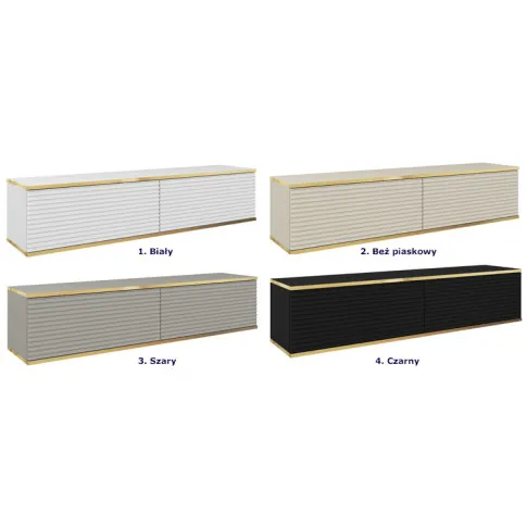 kolory szafki rtv Ormond 4X