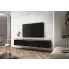 Podwieszana szafka rtv 175cm marmur black royal Ormond 5X