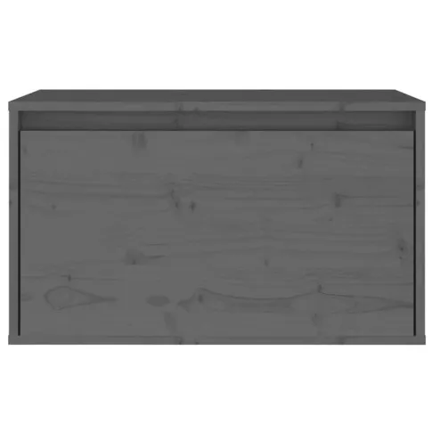 Sosnowa ścienna szafka nocna szara Pios 4X