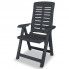 Szczegółowe zdjęcie nr 6 produktu Stół ogrodowy z krzesłami Elexio 2X - szary